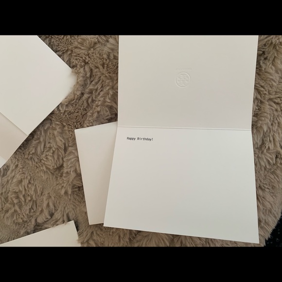 Tory Burch Receipt Holder and Gift Note - Picture 2 of 4